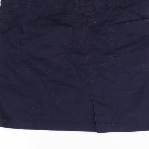 Casual Womens Blue   Mini Skirt Size 8