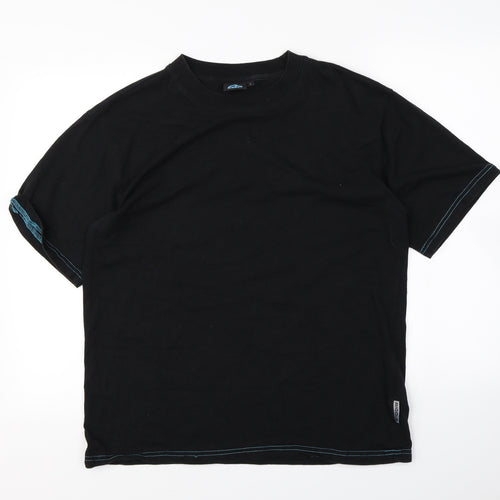 Rigour Mens Black    T-Shirt Size L