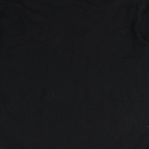 Rigour Mens Black    T-Shirt Size L