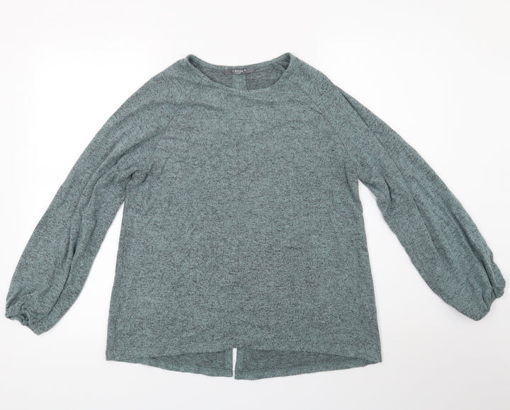 COIN 1804 Womens Blue   Pullover Jumper Size S