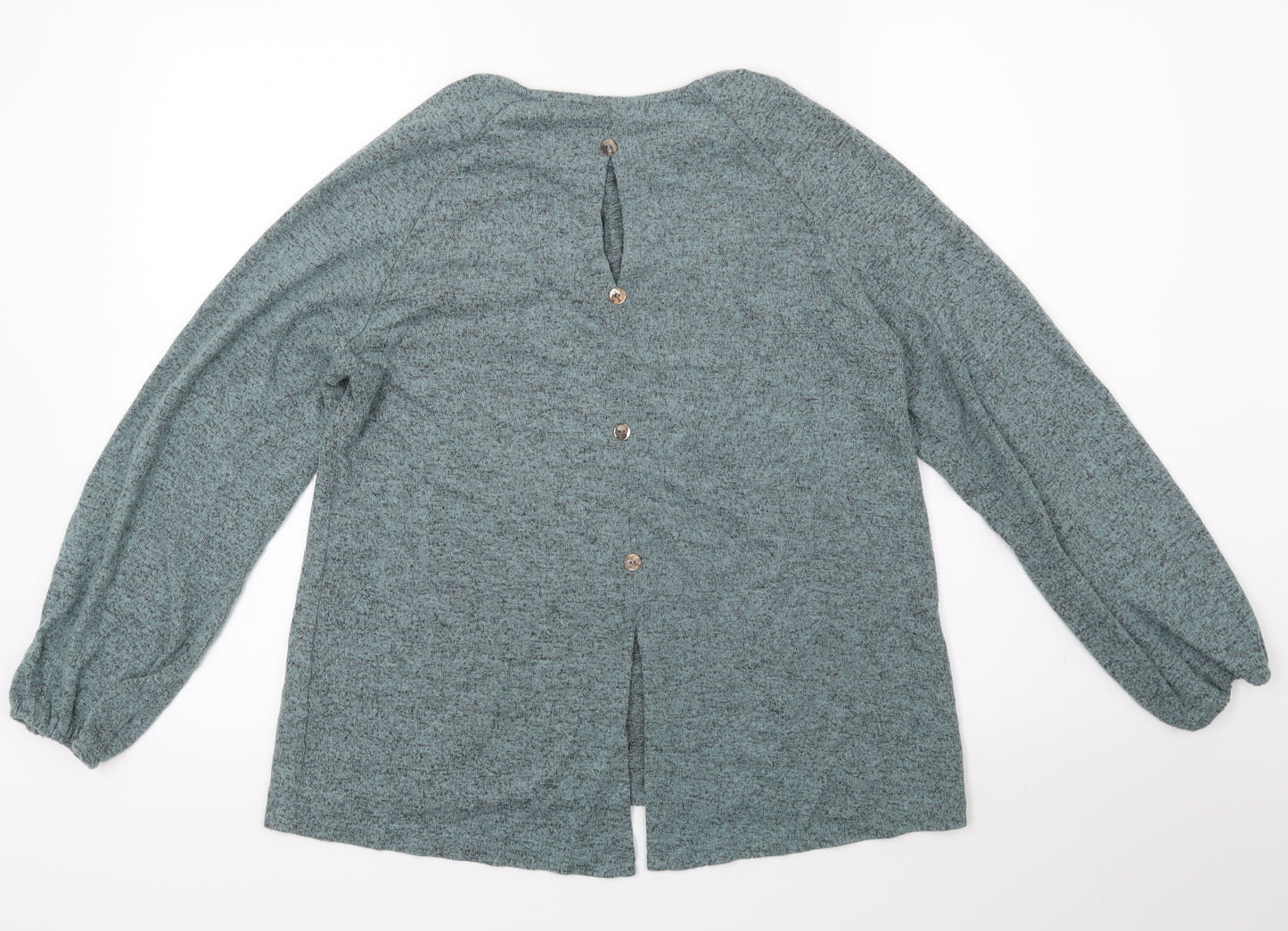 COIN 1804 Womens Blue   Pullover Jumper Size S