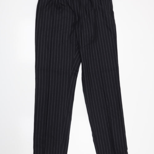 aquascutman Mens Blue Striped  Trousers  Size 36 in
