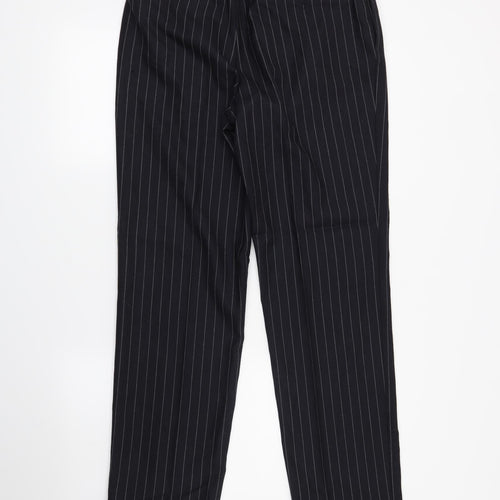 aquascutman Mens Blue Striped  Trousers  Size 36 in