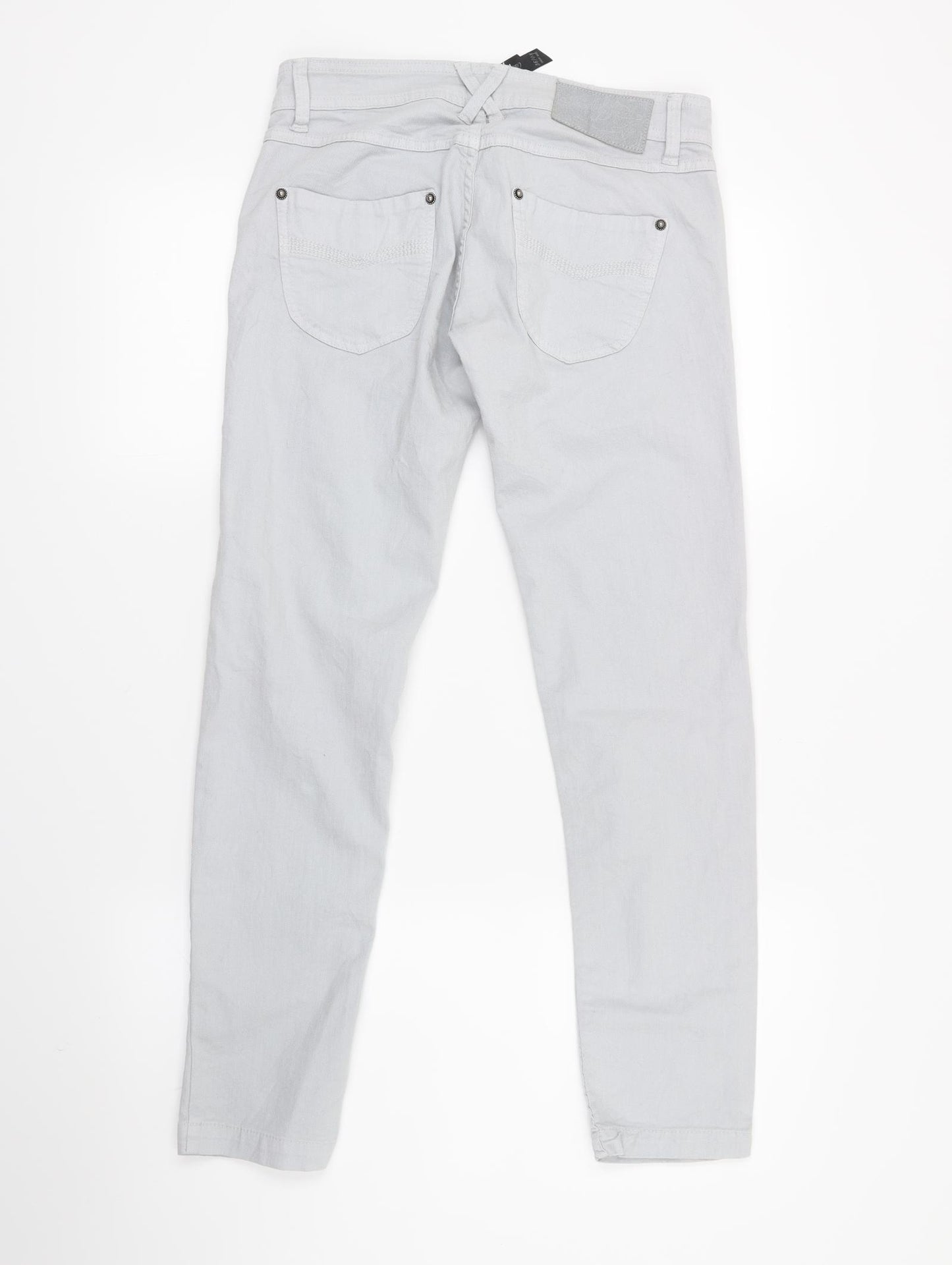 Stradivarius Womens Grey  Denim Skinny Jeans Size 8