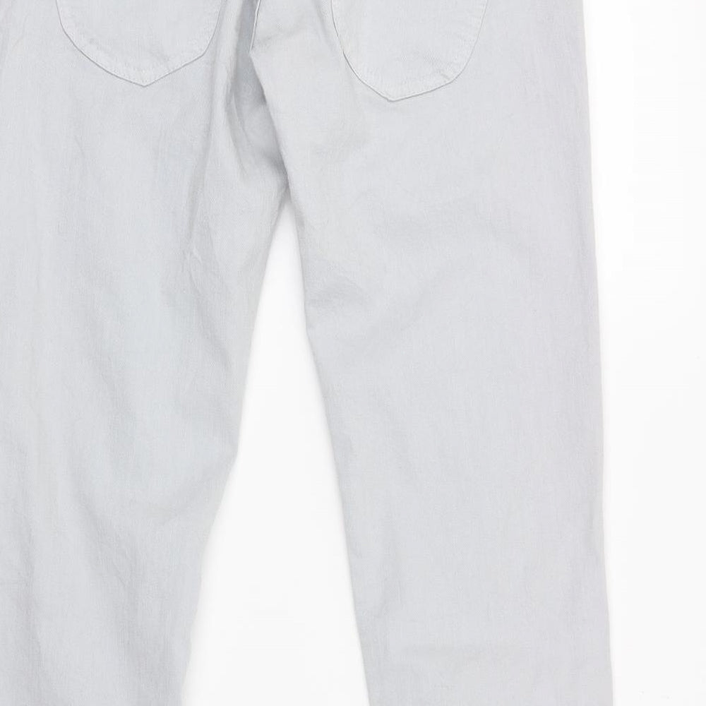 Stradivarius Womens Grey  Denim Skinny Jeans Size 8