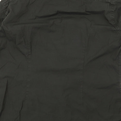 zara man Mens Green    Button-Up Size M