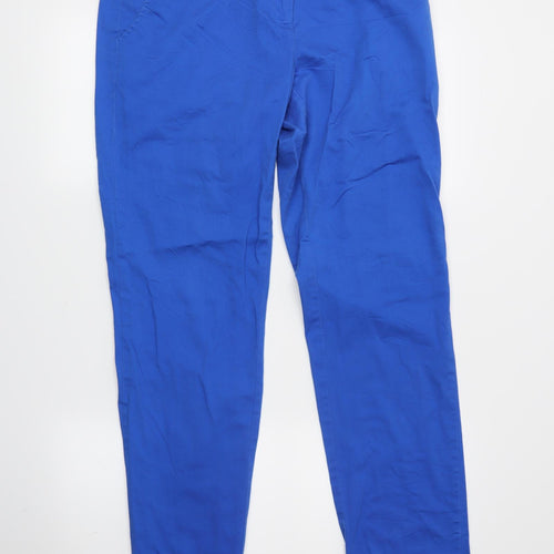 Melrose Womens Blue   Trousers  Size 14 L30 in