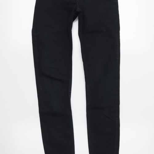 Topshop Womens Blue  Denim Skinny Jeans Size 25 in