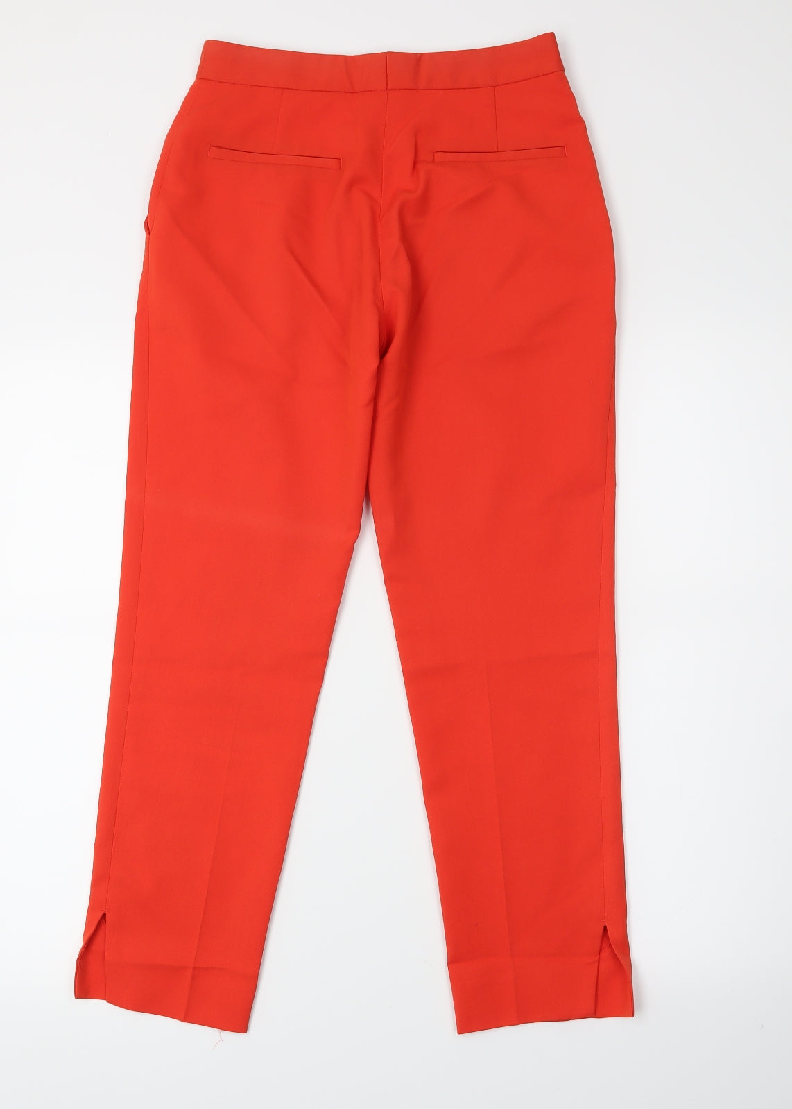 Topshop Womens Red   Cropped Trousers Size 4