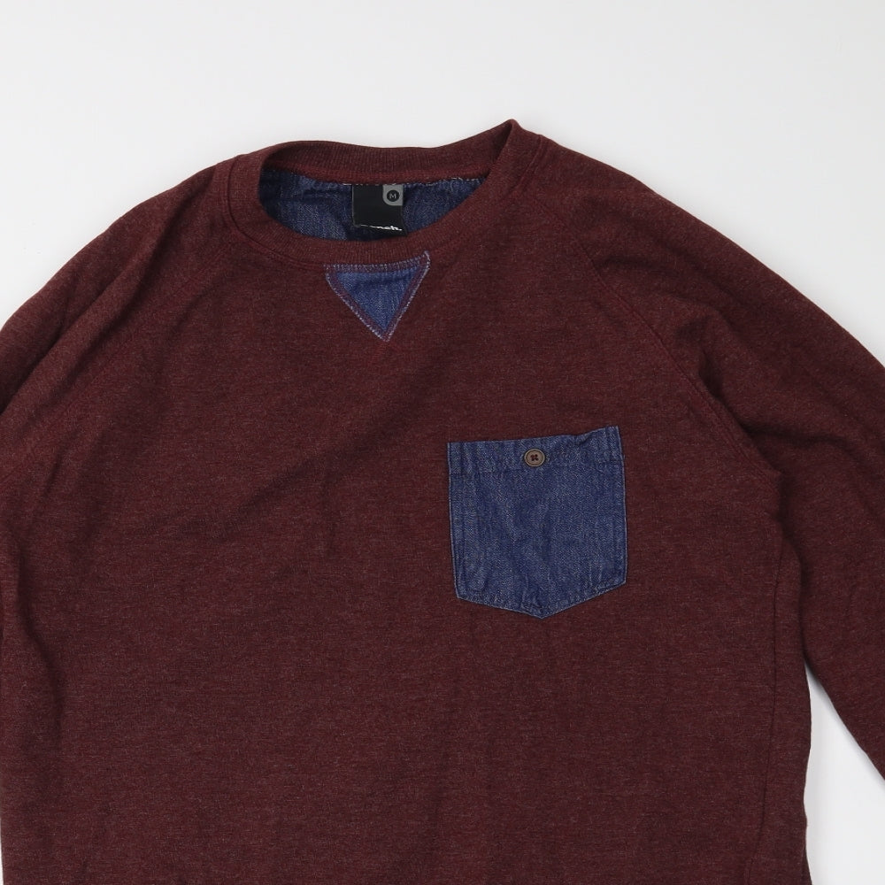 bench. Mens Red   Pullover Jumper Size M