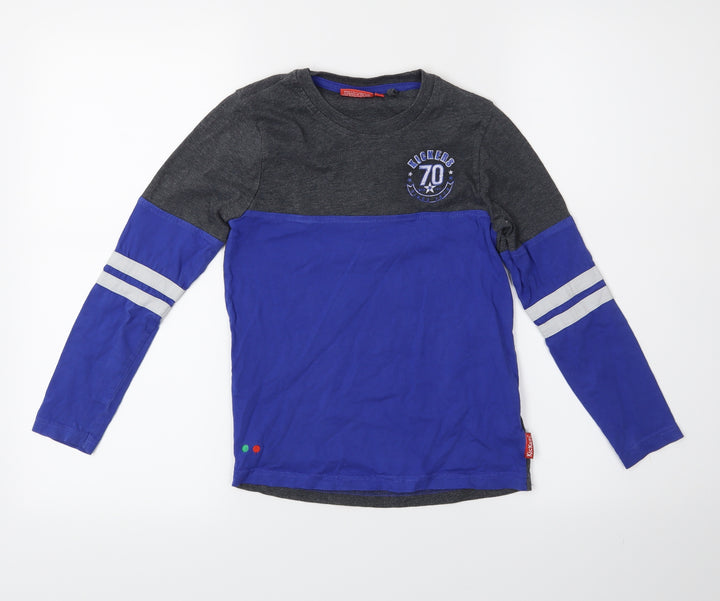 Kickers Boys Blue Pullover Sweatshirt Size 7-8 Years - kickers 70