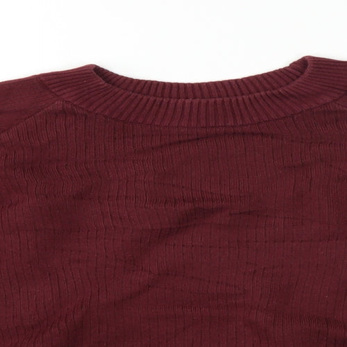 Mango Womens Red   Pullover Jumper Size 4