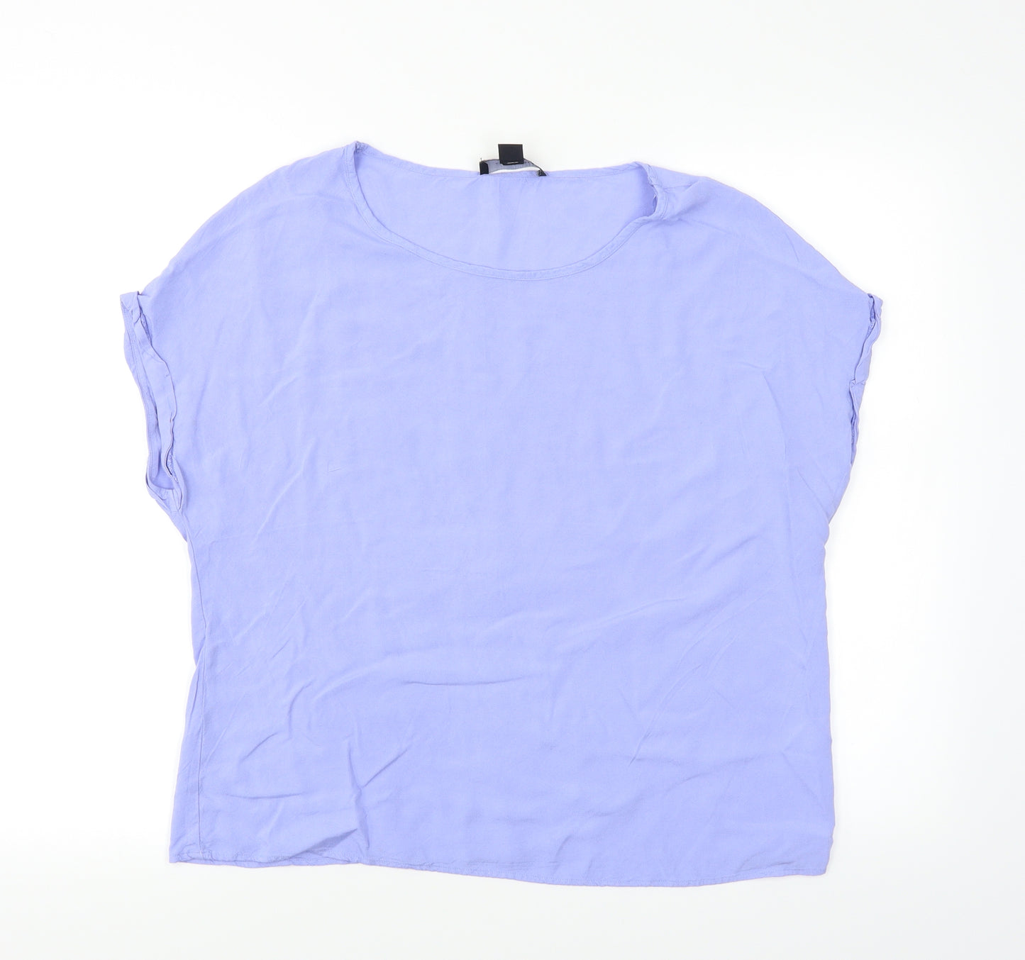 Atmosphere Womens Blue   Basic T-Shirt Size 12