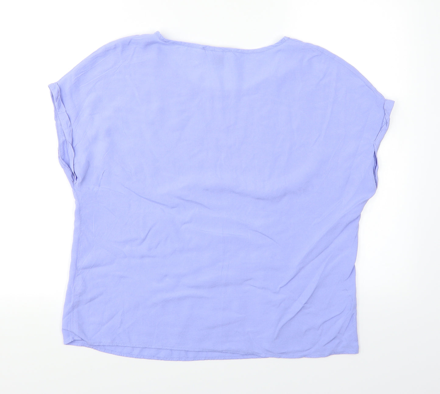 Atmosphere Womens Blue   Basic T-Shirt Size 12