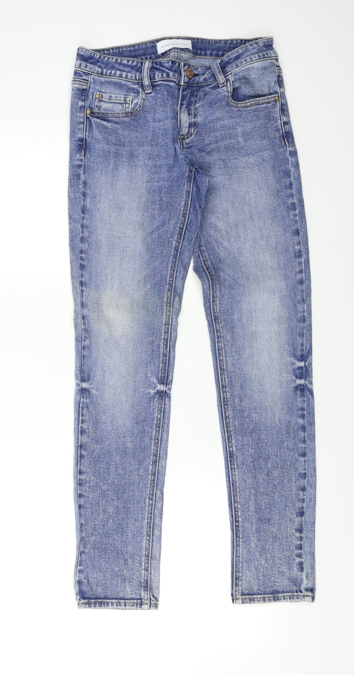 Visage Womens Blue Denim Skinny Jeans Size 28 L26 in