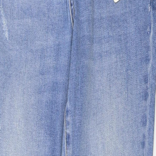 Visage Womens Blue  Denim Skinny Jeans Size 27 L29 in