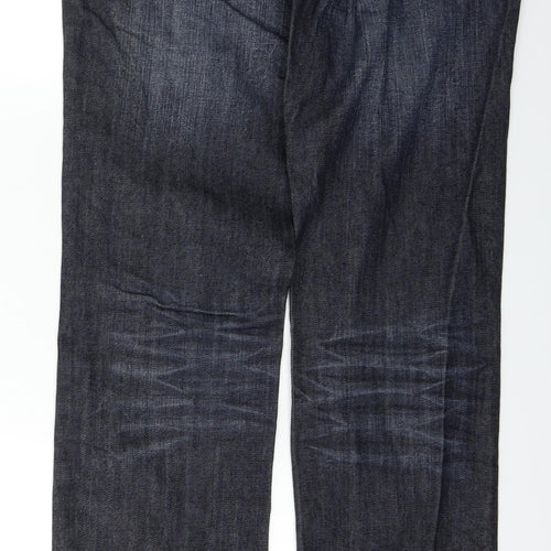Sciapai Womens Blue  Denim Straight Jeans Size S L31 in