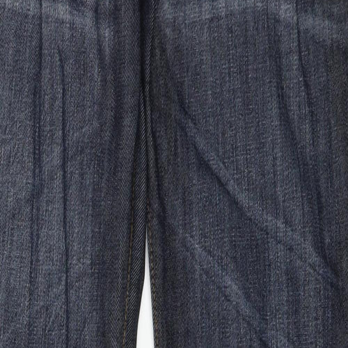 Sciapai Womens Blue  Denim Straight Jeans Size S L32 in