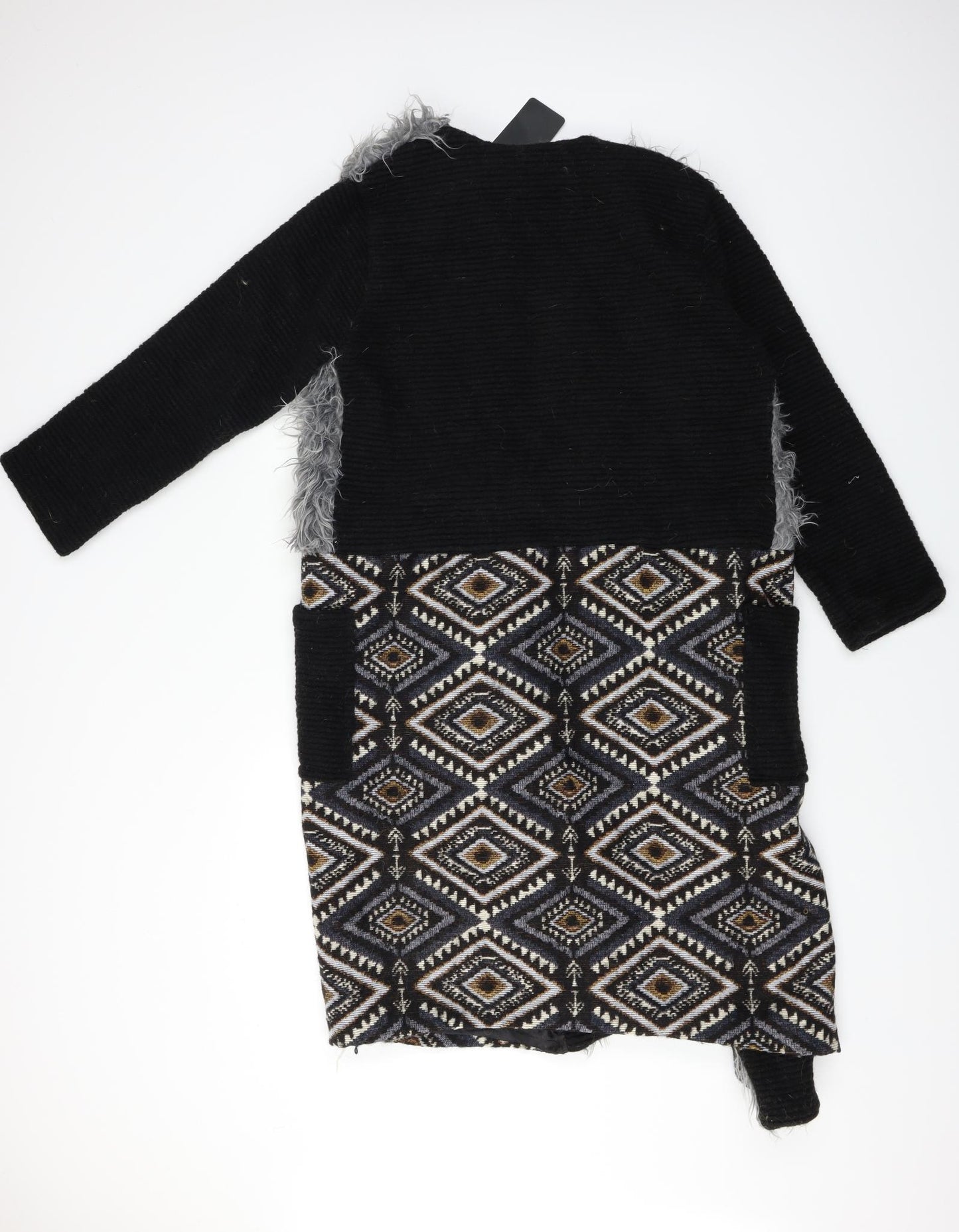 Varco Auspicius Womens Multicoloured Geometric  Cardigan Jumper Size 12