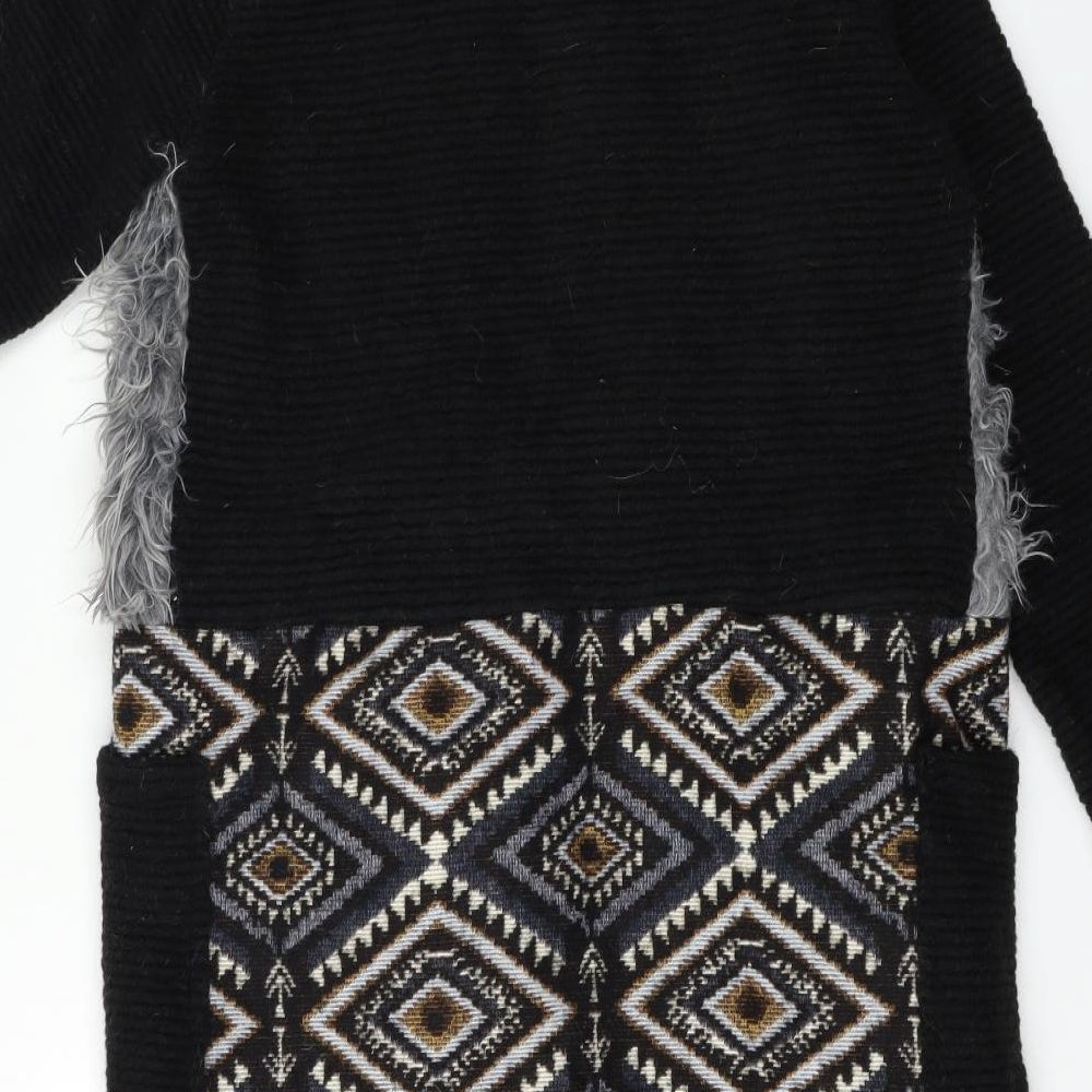 Varco Auspicius Womens Multicoloured Geometric  Cardigan Jumper Size 12