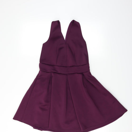 Oh My Love Womens Pink   Fit & Flare  Size L