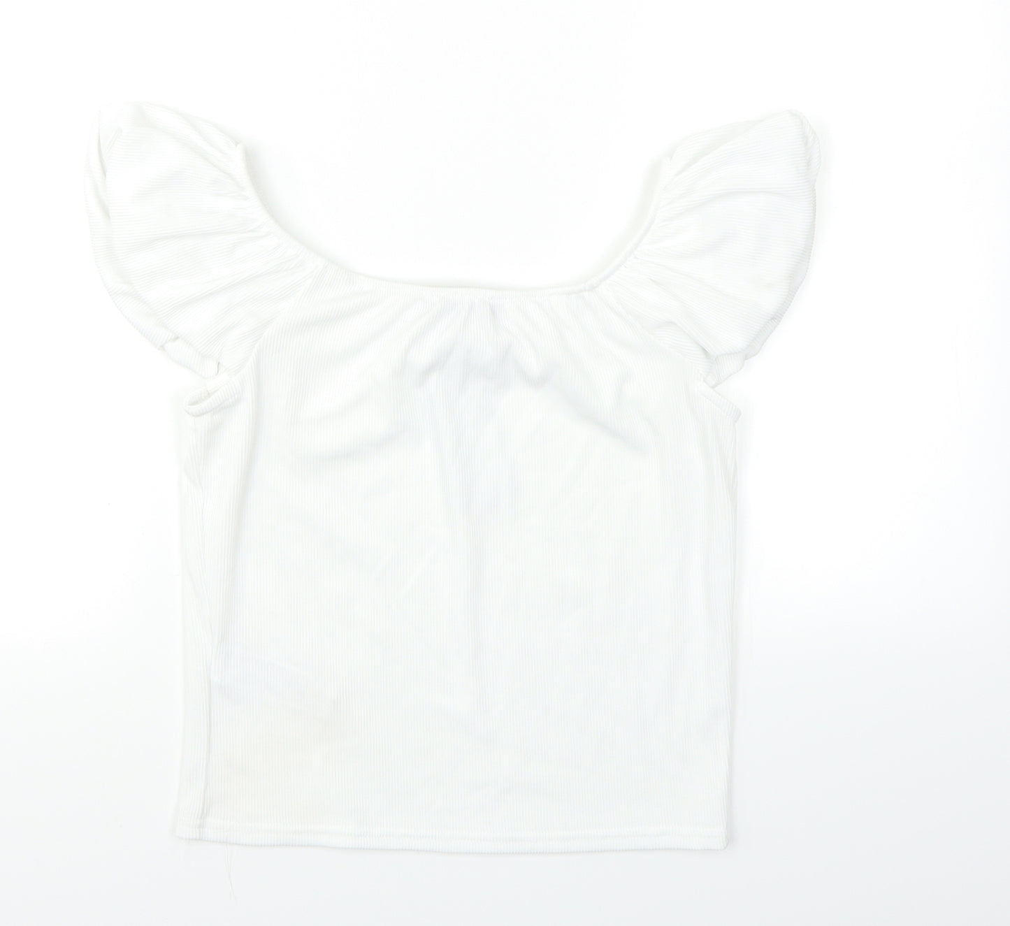 New Look Womens White   Basic Blouse Size 12