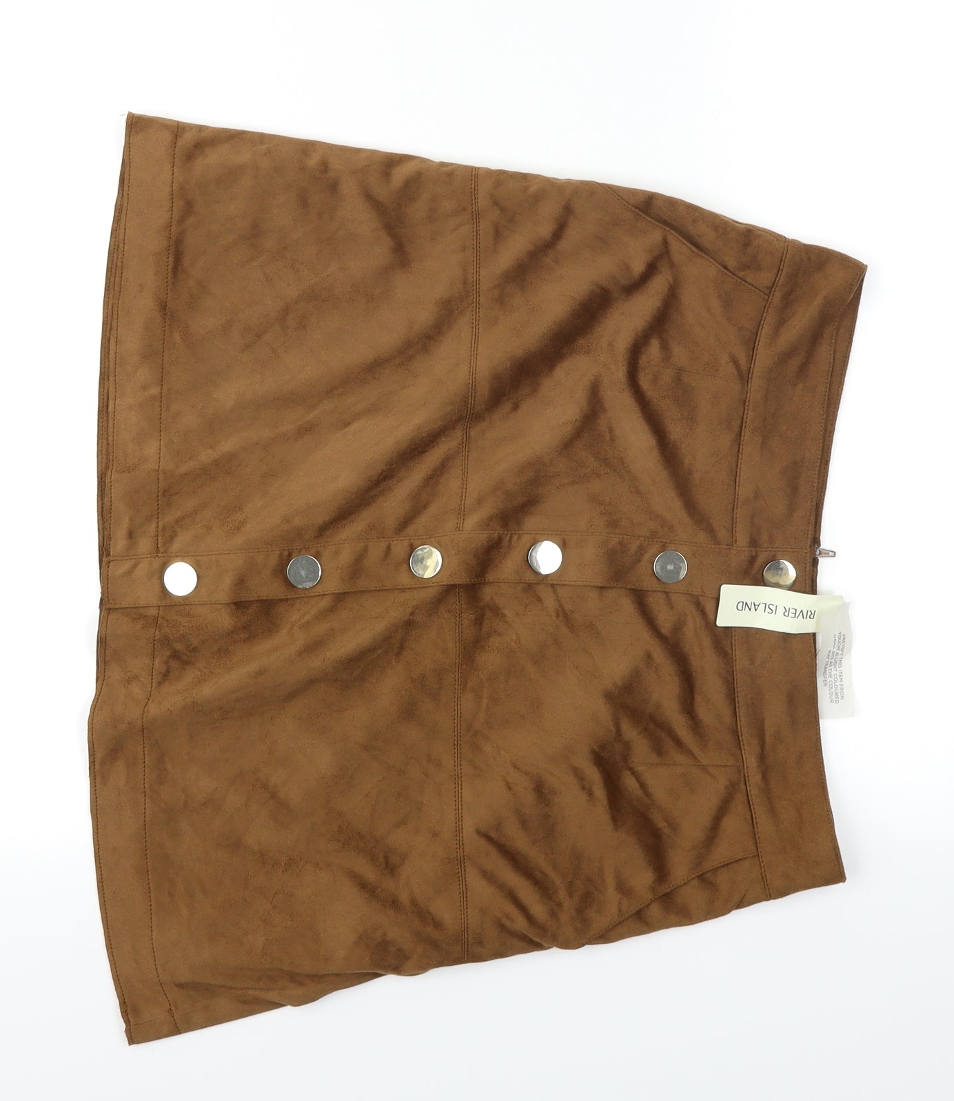 River Island Womens Brown   Straight & Pencil Skirt Size 12