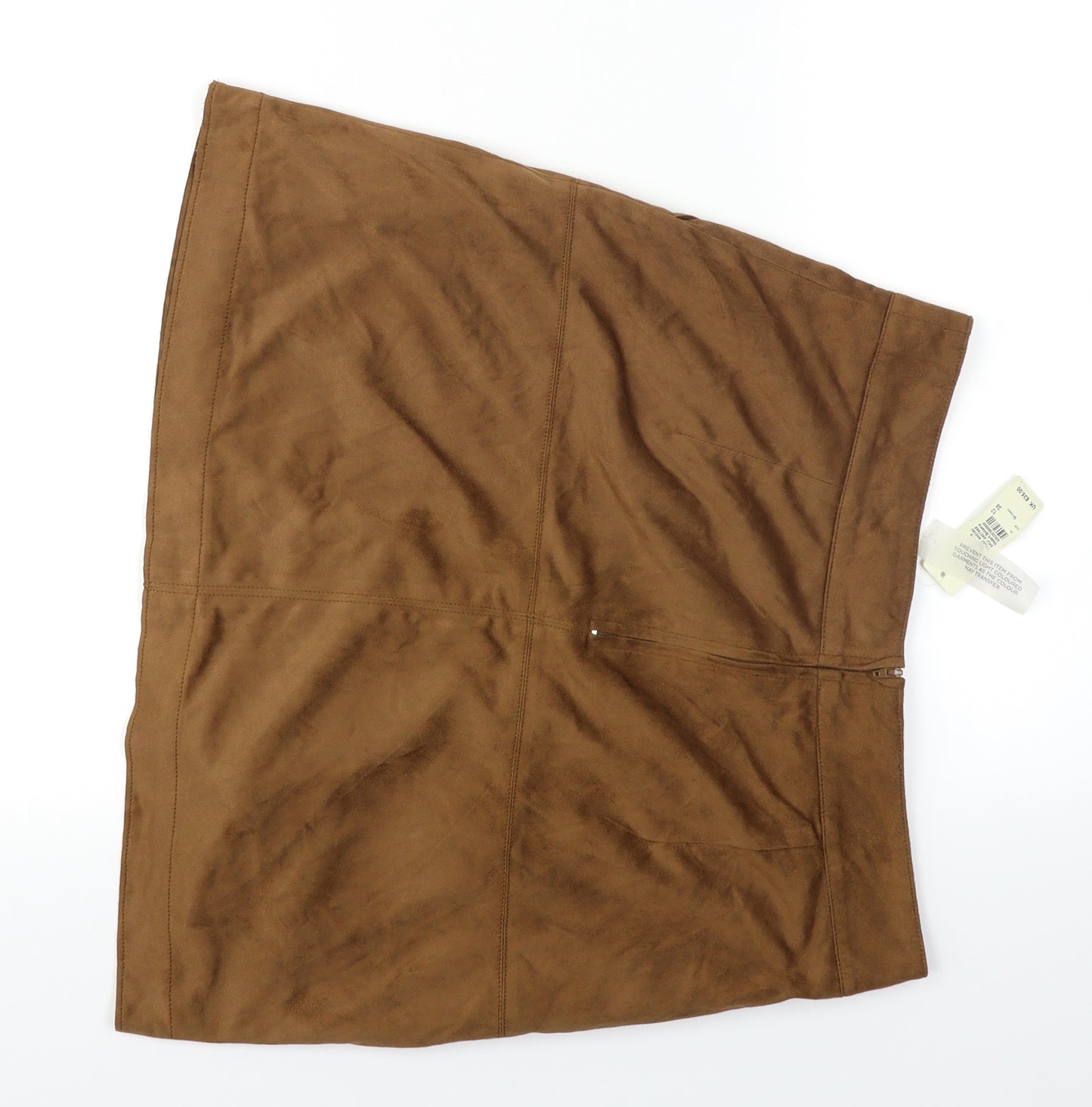 River Island Womens Brown   Straight & Pencil Skirt Size 12