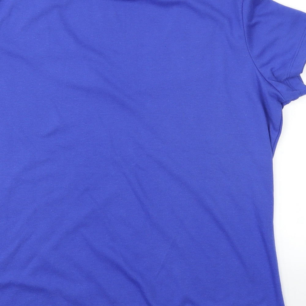 Simply Womens Blue   Basic T-Shirt Size 20