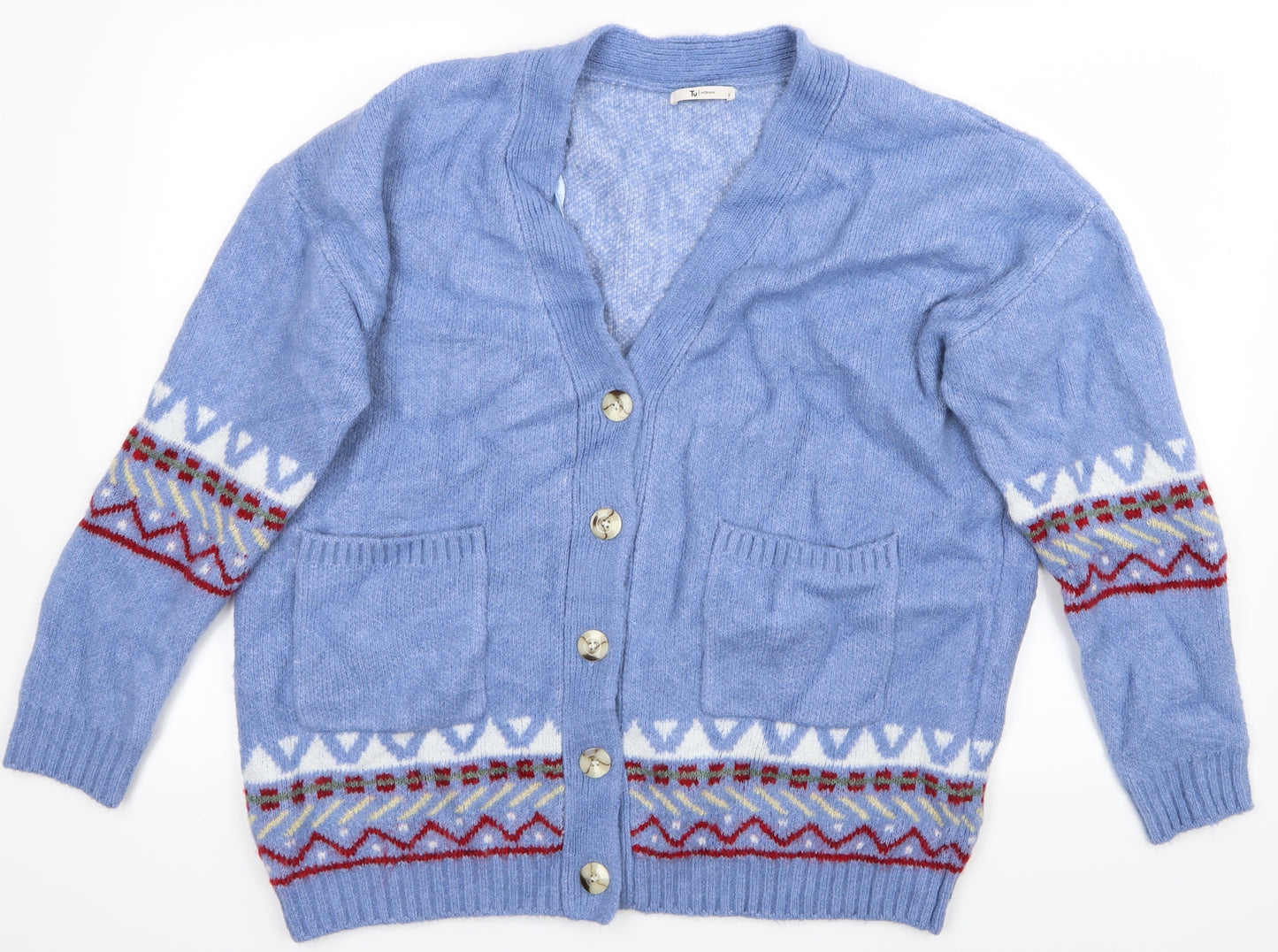 Tu Woman Womens Blue   Cardigan Jumper Size 12