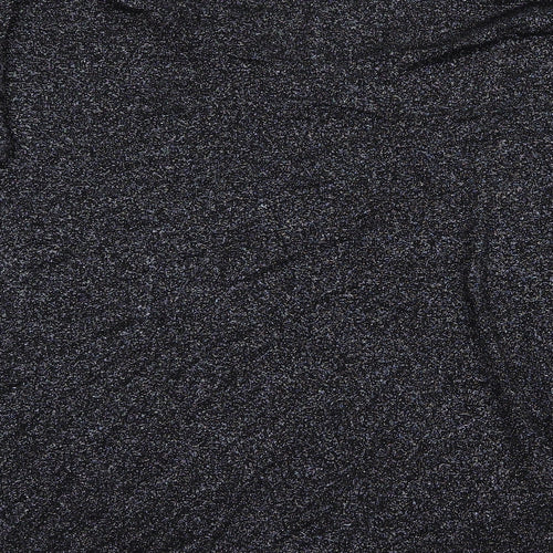 Topshop Womens Black   Basic T-Shirt Size 14