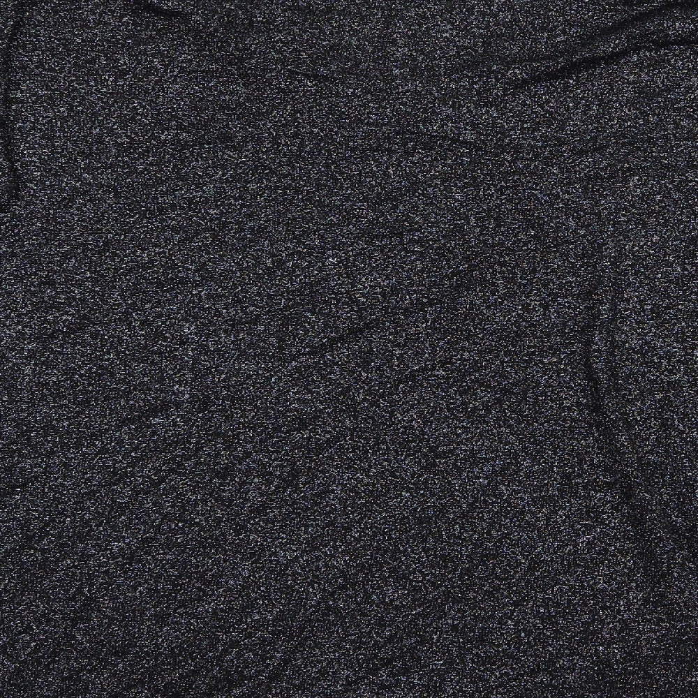 Topshop Womens Black   Basic T-Shirt Size 14