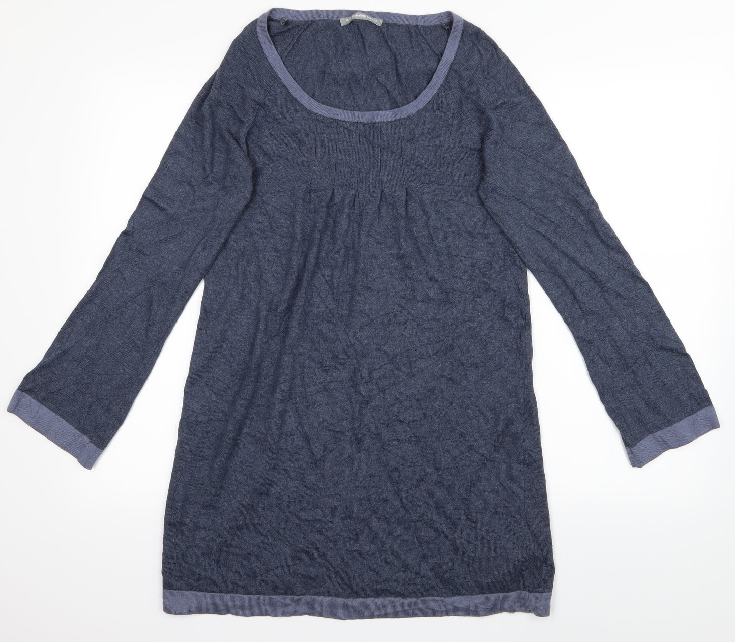 M&S Womens Blue   Jumper Dress  Size 10