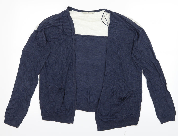 TU Womens Blue   Cardigan Jumper Size 10