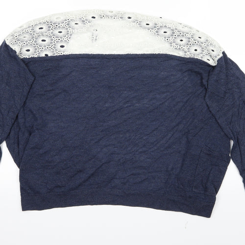 TU Womens Blue   Cardigan Jumper Size 10