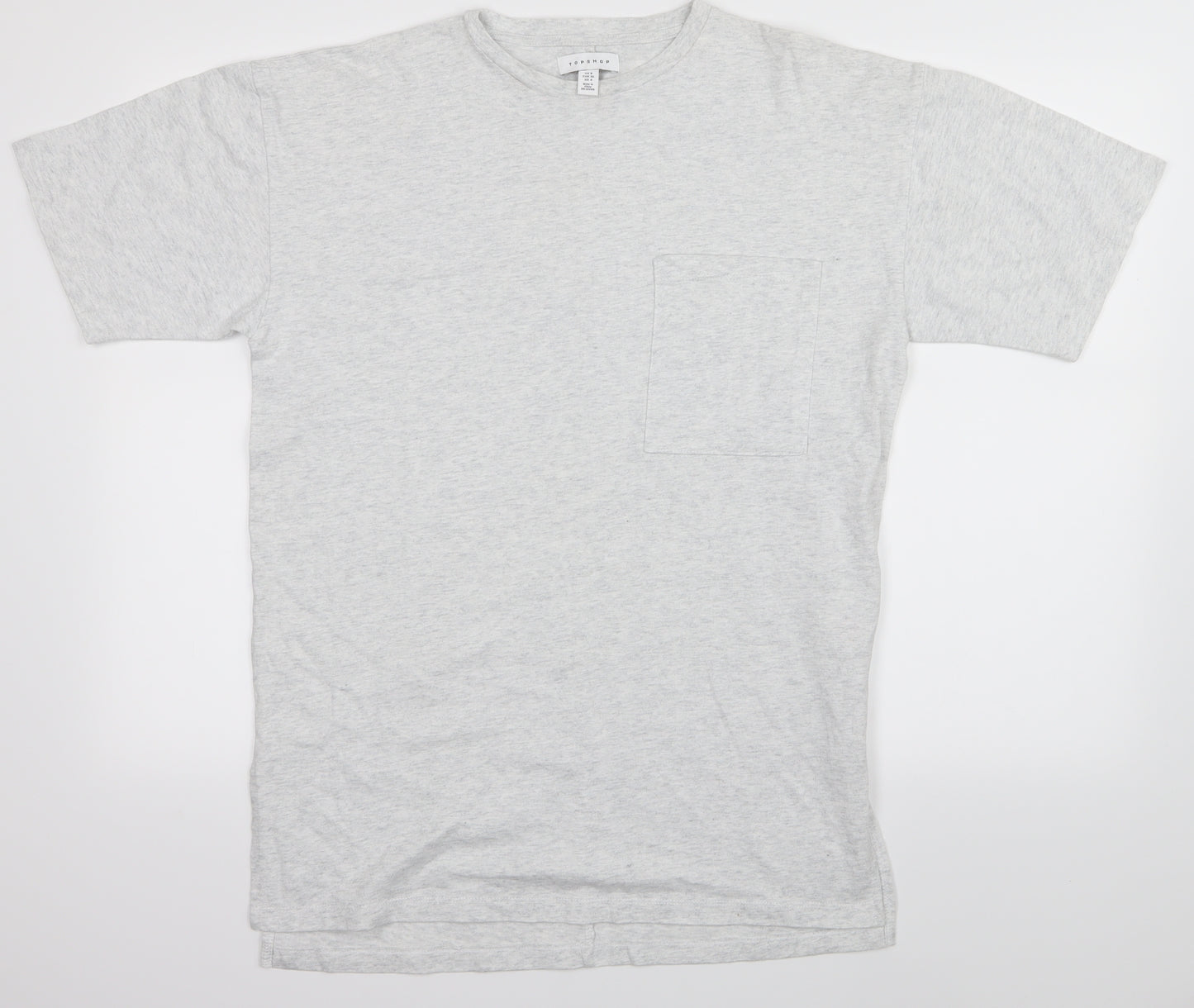 New Look Womens Grey   Basic T-Shirt Size 8