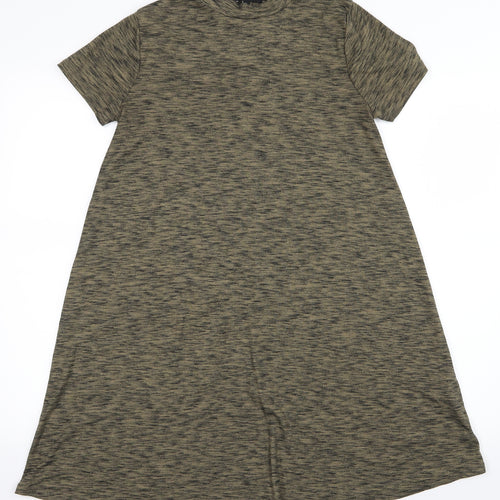 New Look Womens Green   Shirt Dress  Size 8