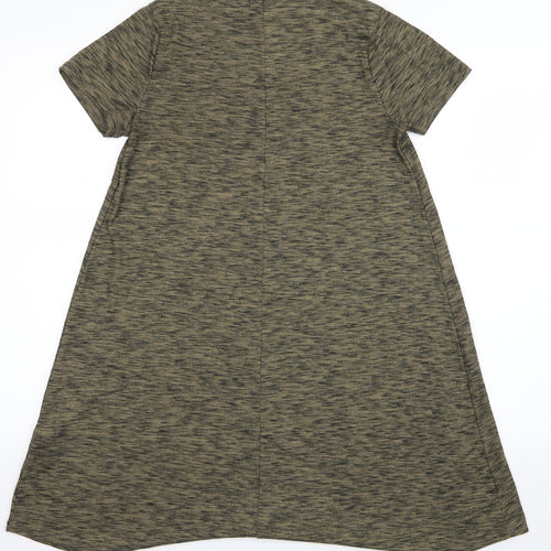 New Look Womens Green   Shirt Dress  Size 8