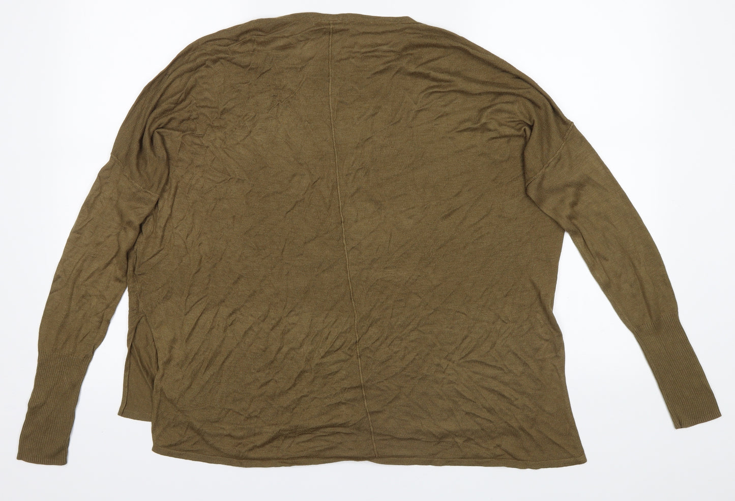 H&M Womens Brown   Basic T-Shirt Size S