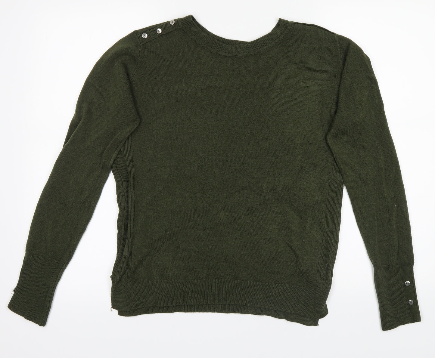 Primark Womens Green   Pullover Jumper Size S