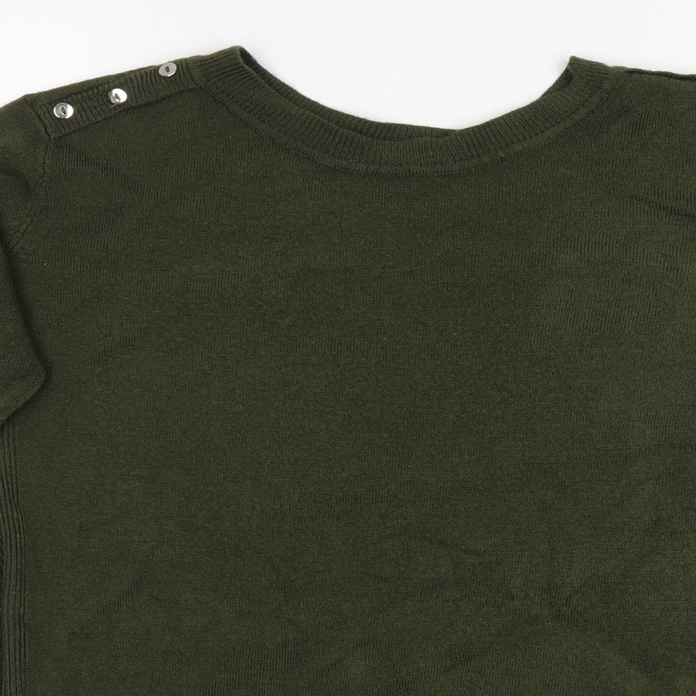 Primark Womens Green   Pullover Jumper Size S