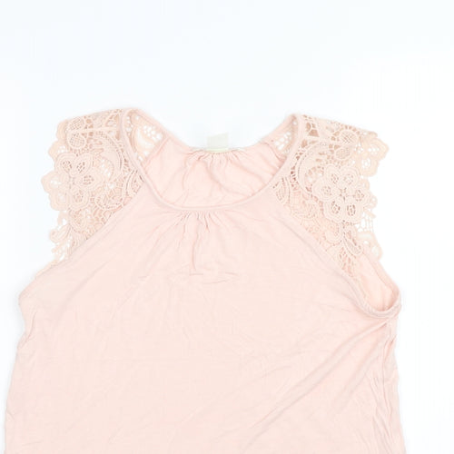 H&M Womens Pink   Basic Tank Size XS
