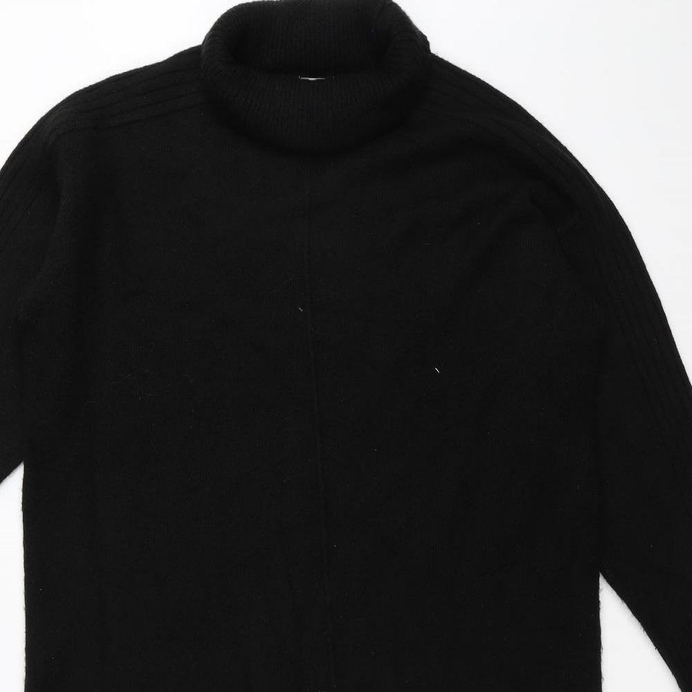 TU Womens Black  Knit Jumper Dress  Size 16