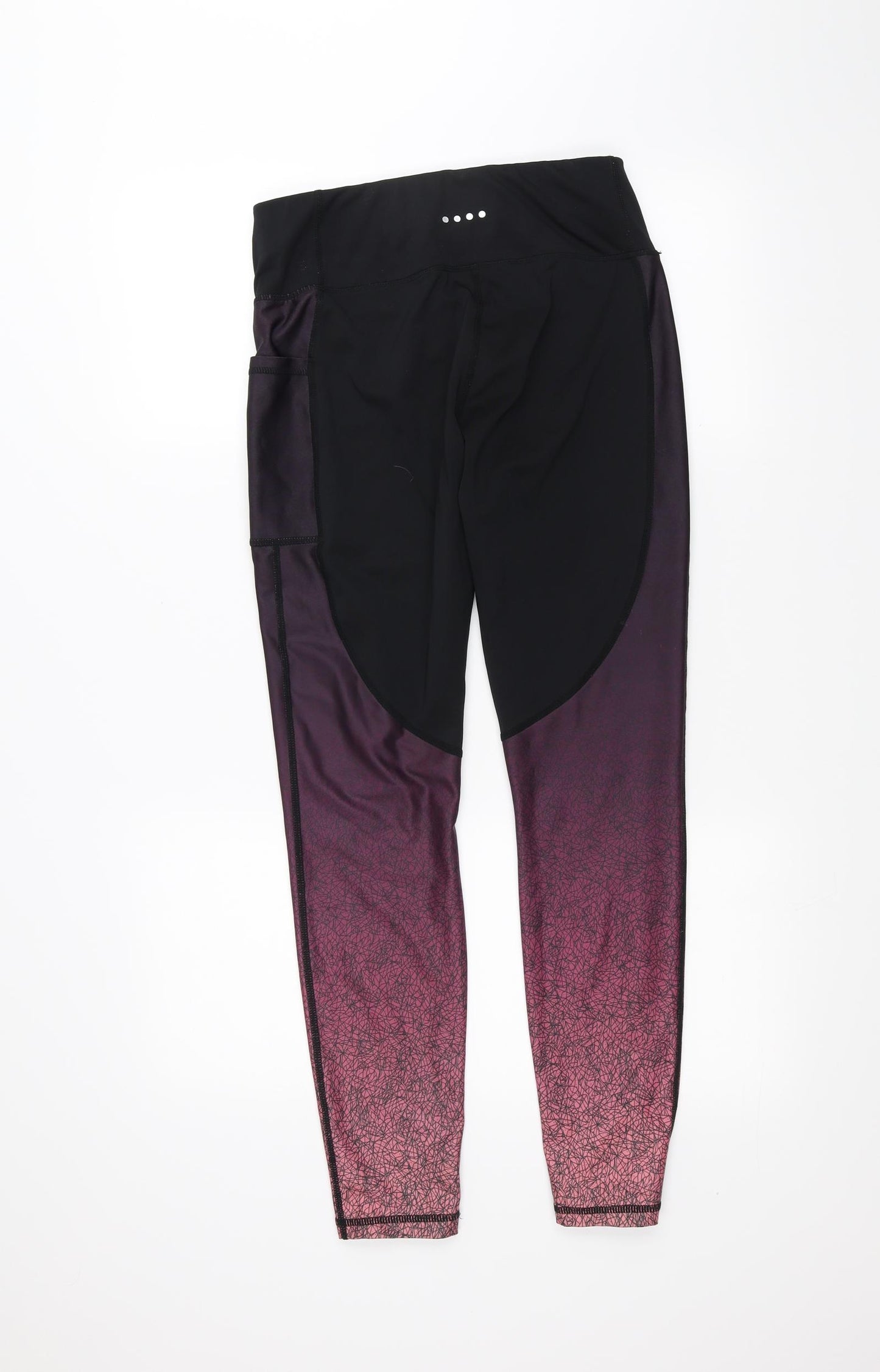 souluxe Womens Black   Jogger Leggings Size 12 L28 in
