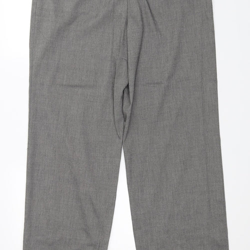 NEXT Mens Grey   Dress Pants Trousers Size 16 L29 in