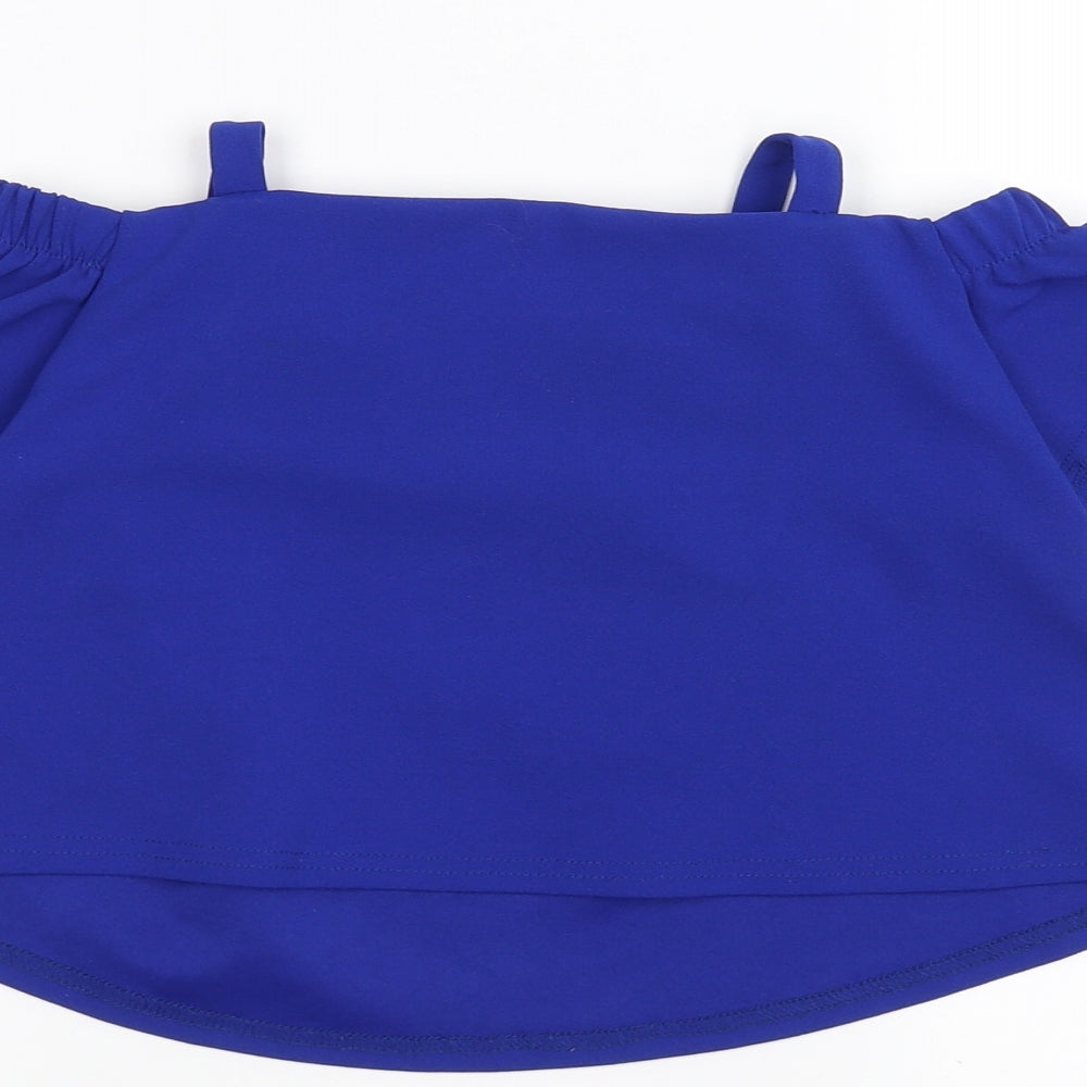 New Look Girls Blue   Basic T-Shirt Size 9 Years