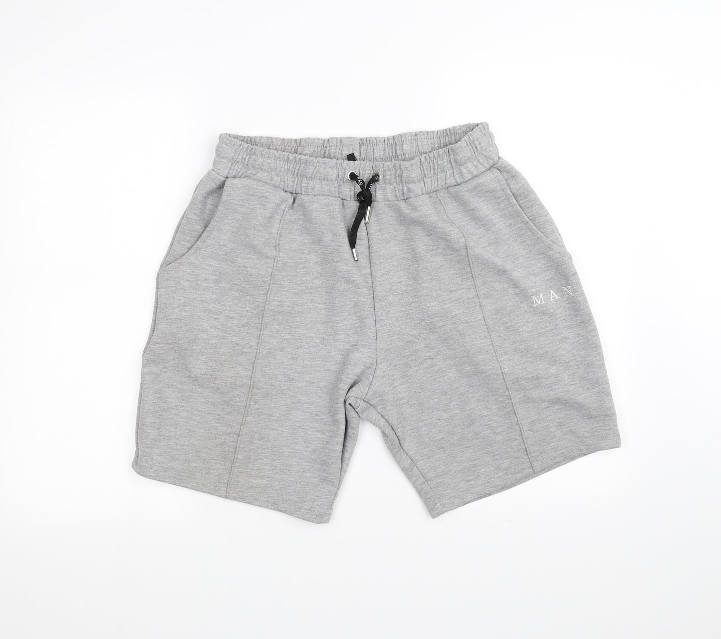 Boohoo Mens Grey   Sweat Shorts Size XL