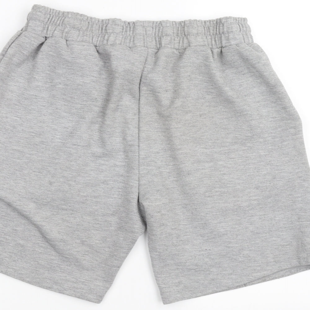 Boohoo Mens Grey   Sweat Shorts Size XL