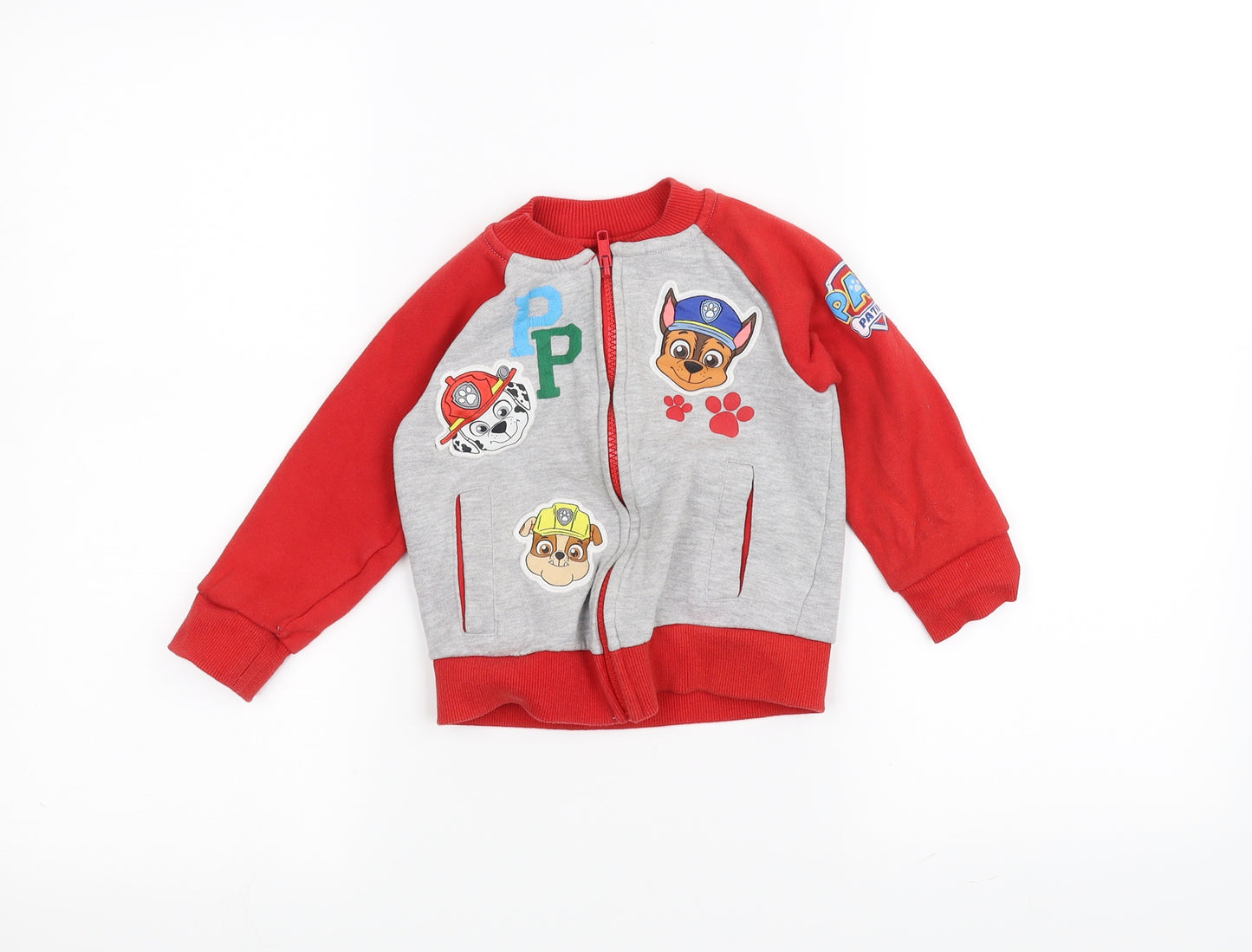Paw Petrol Boys Grey   Jacket  Size 3-4 Years  - PAW PATROL