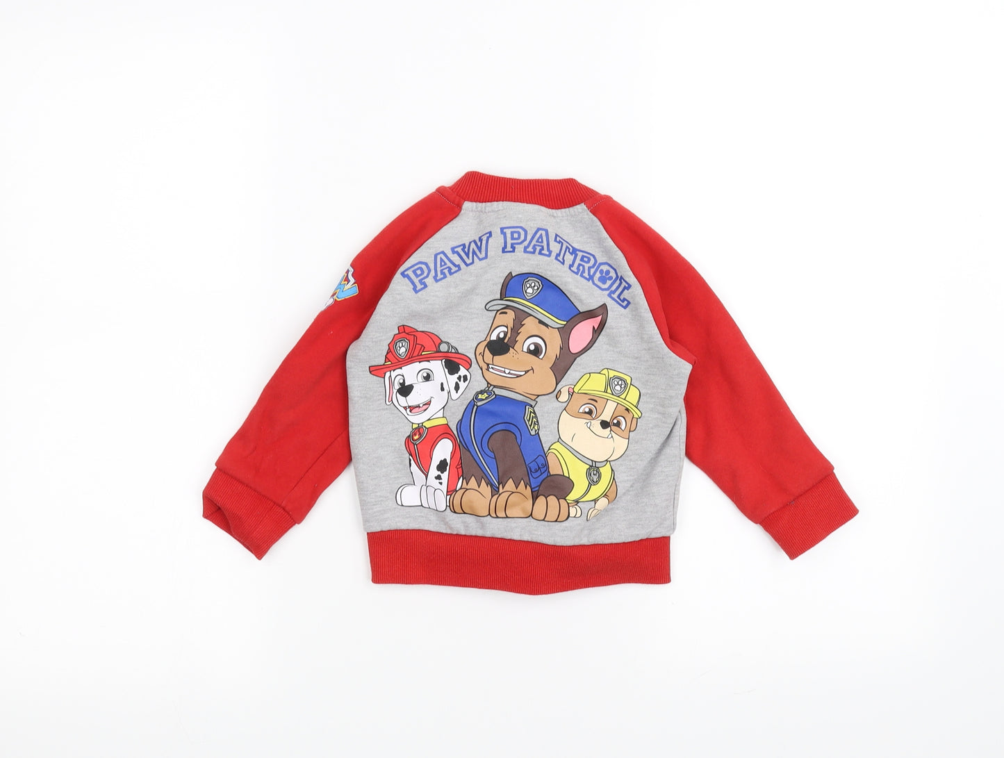 Paw Petrol Boys Grey   Jacket  Size 3-4 Years  - PAW PATROL